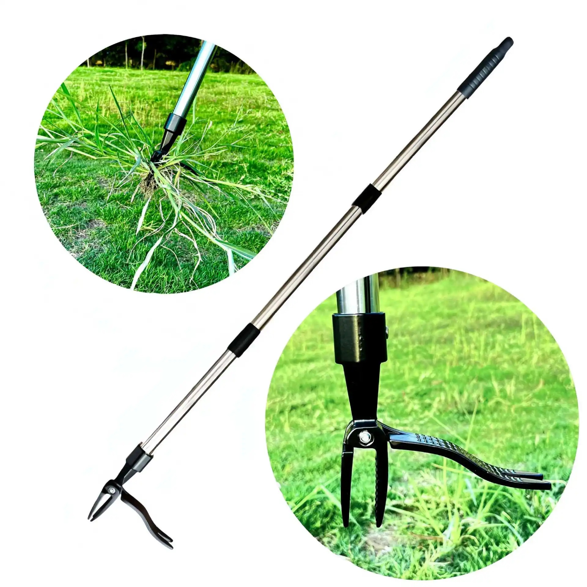 Gardening Tools You Need - Oszczędność pracy Ręczny metalowy wyrywacz chwastów