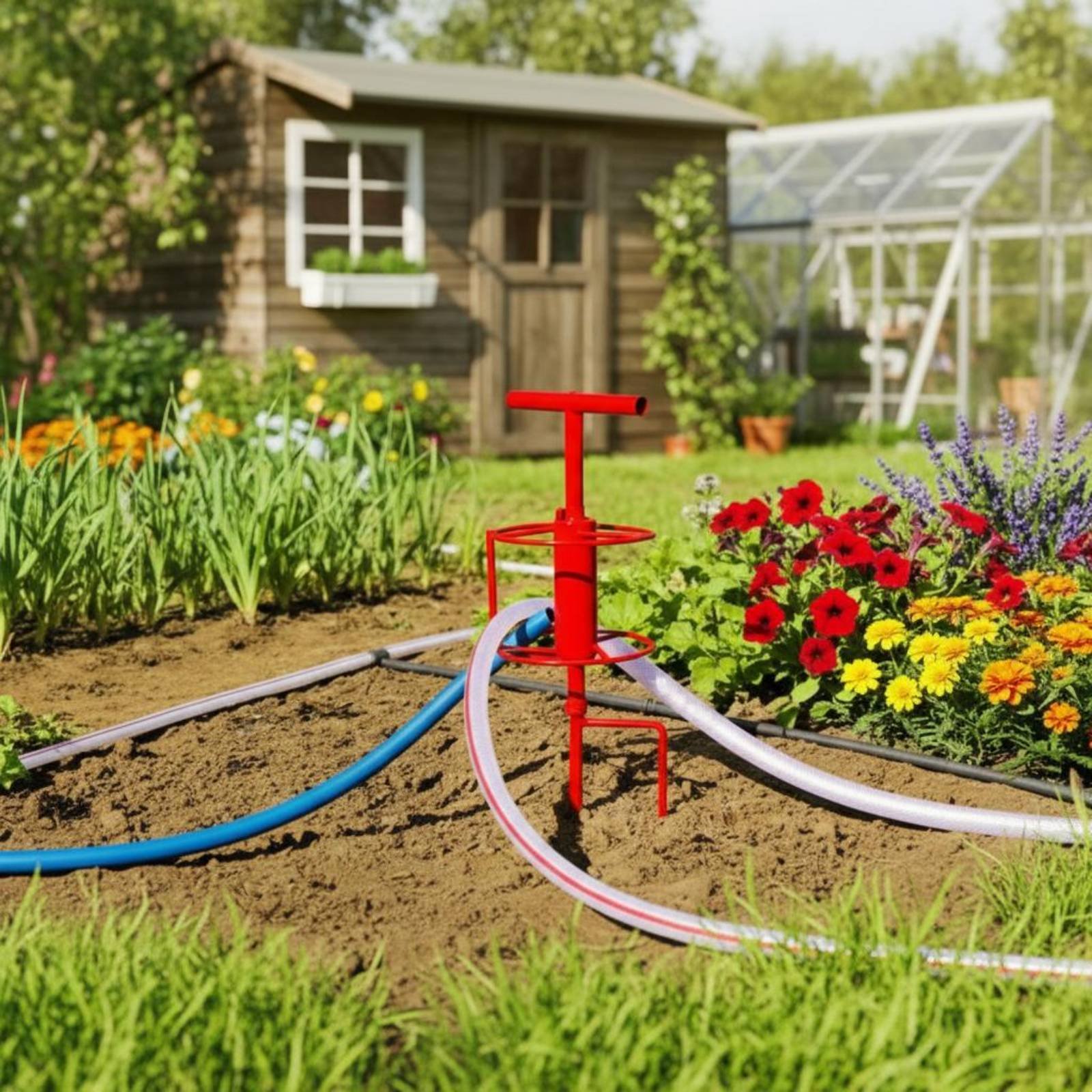 Gardening Tools Guide - Narzędzie do obracania rur wodnych na