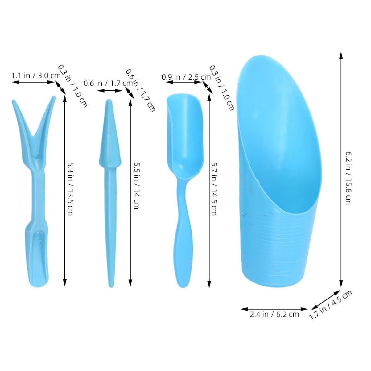 4 sztuk/zestaw, plastikowe trw – Gardening Tools Gifts recenzja i cena