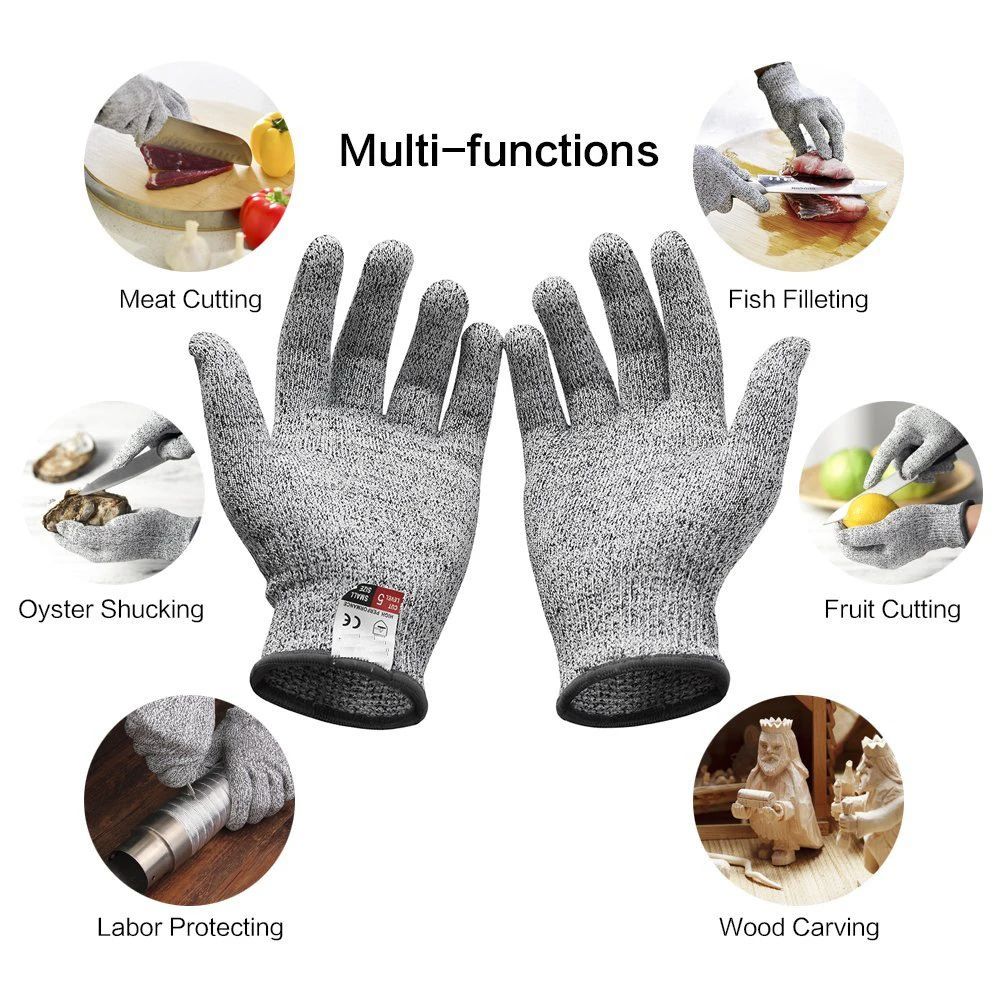 Rękawice antyprzecięciowe HPPE – Gardening Tools Gloves recenzja i cena