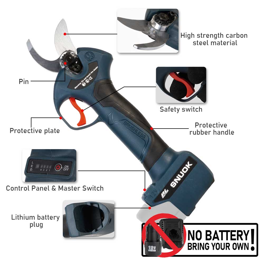 SNUOK 12V Bezszczotkowe Elektr – Gardening Tools Gifts recenzja i cena