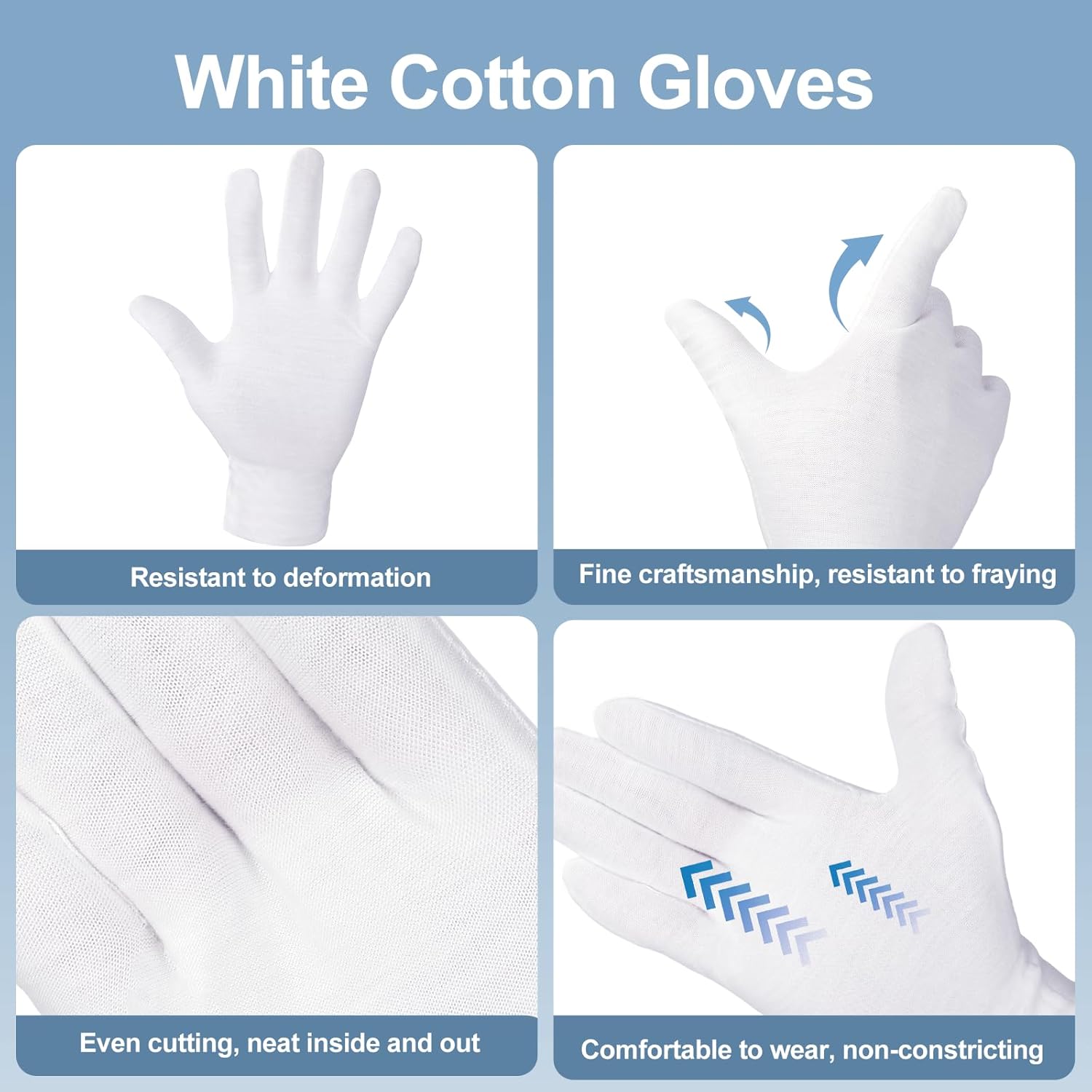 1/5 Par Jednorazowych Białych  – Gardening Tools Gloves recenzja i cena